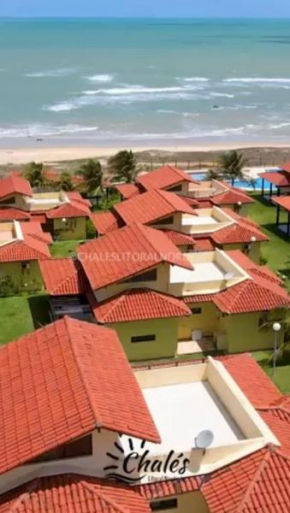 Chalé condomínio beira mar em Zumbi Beach Resort